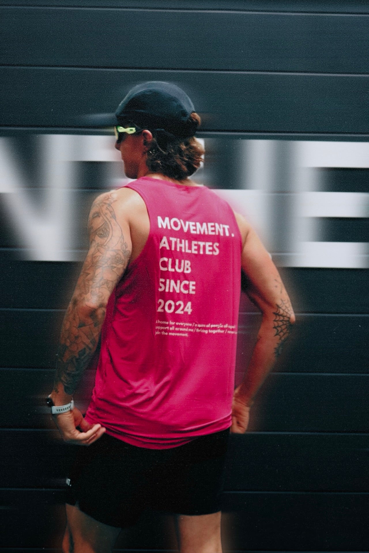 Performance Core Running Tank Pink