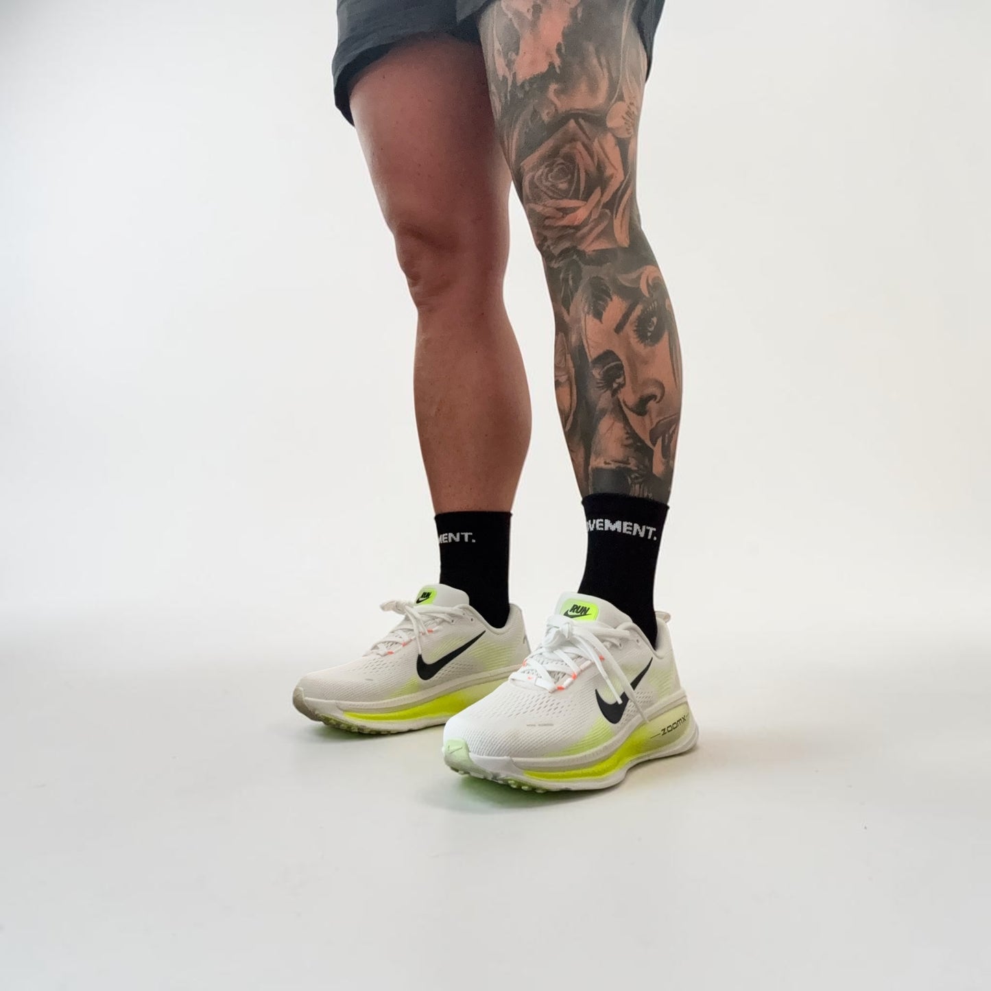 Black Running Socks