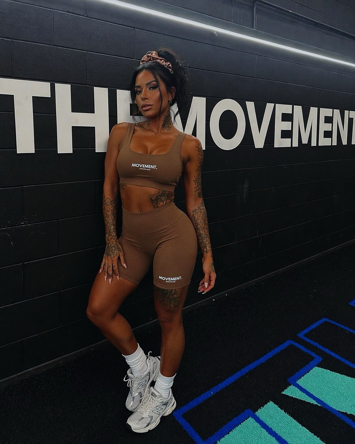 Athletes Club. Cross back sports bra